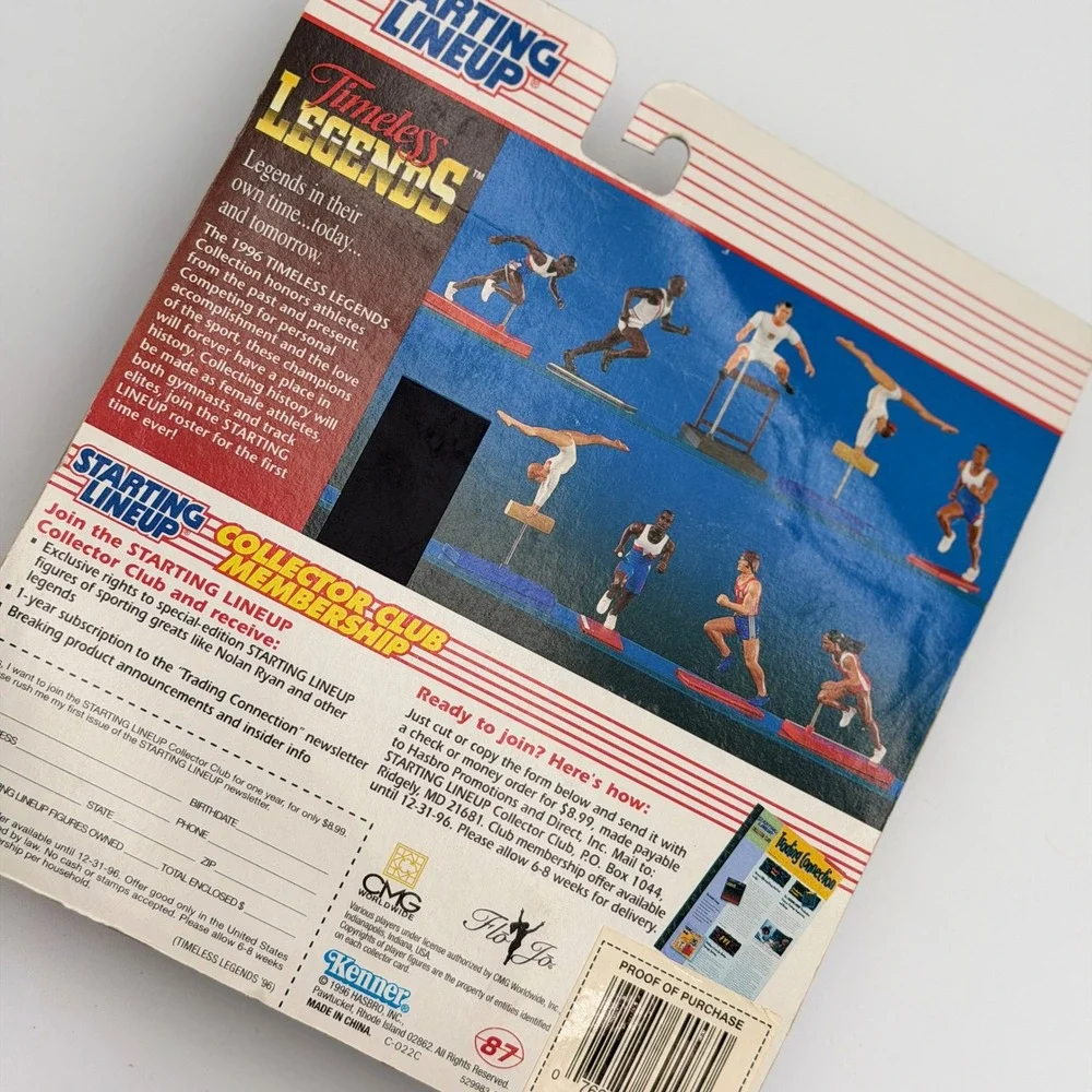 1996 Kenner Starting Lineup Timeless Legends Olga Korbut Gymnastics Figure NIB
